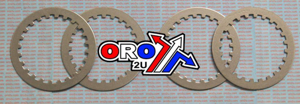 CLUTCH PLATE STEEL SET/4 CR80/85, MX-03221S SET/4 CR80/85 87-07 image 1