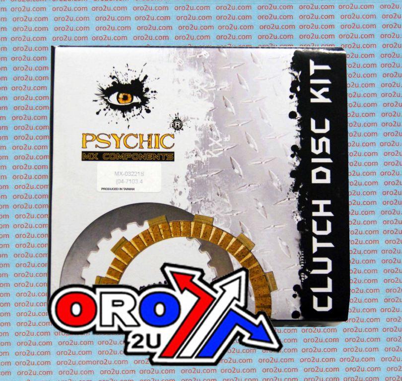 CLUTCH PLATE STEEL SET/4 CR80/85, MX-03221S SET/4 CR80/85 87-07 thumbnail 2