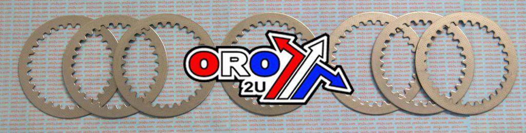 CLUTCH PLATE STEEL SET/7 RM125, SUZUKI RM125 88-91 image 1