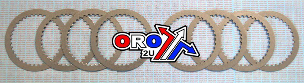 CLUTCH PLATE STEEL SET/8 RM250, MX-03530S SUZUKI RM250 88-95, DR350 90-99 image 1