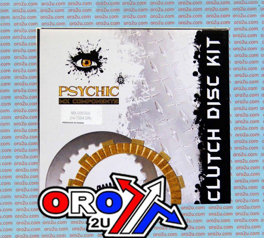 CLUTCH PLATE STEEL SET/8 RM250, MX-03530S SUZUKI RM250 88-95, DR350 90-99 thumbnail 2