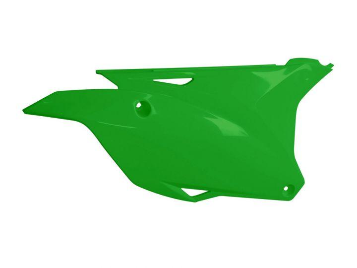 SIDE PANELS 14-25 KX85, 2022-25 KX112 GREEN, RTECH R-FIKX0VE0014