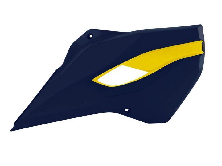 RAD SCOOPS 14-15 HUSKY &, HUSABERG BLUE/YELLOW RTECH, R-CVHSQBLHGQ14 image 1