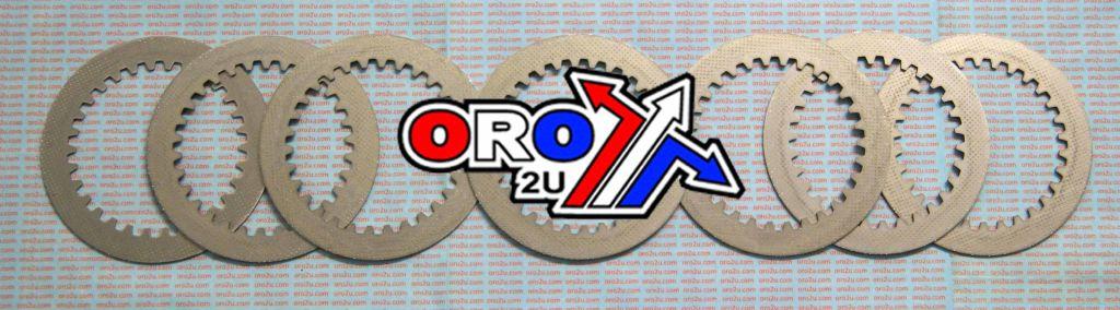 CLUTCH PLATE STEEL SET/7 KX125 88-92, PSYCHIC MX-05034S KAWASAKI image 1