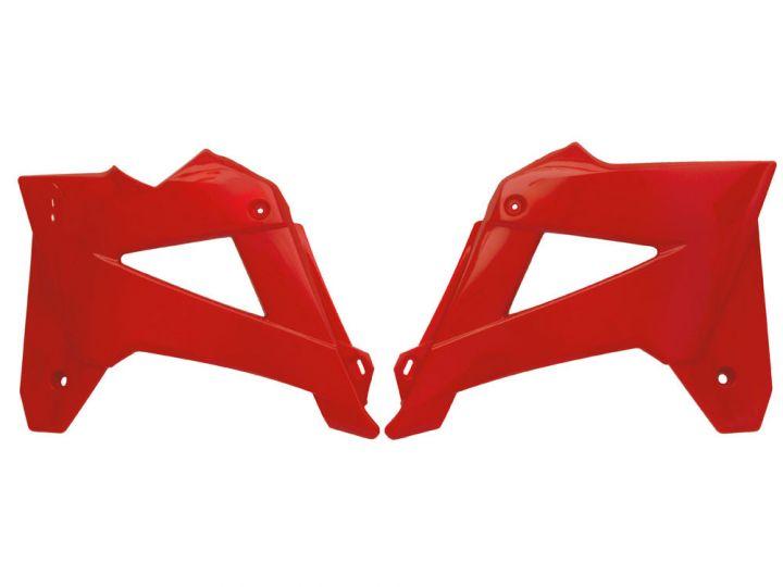 RADIATOR SCOOPS 07-09 GAS GAS, RTECH R-CVGASRG0007 RED image 1