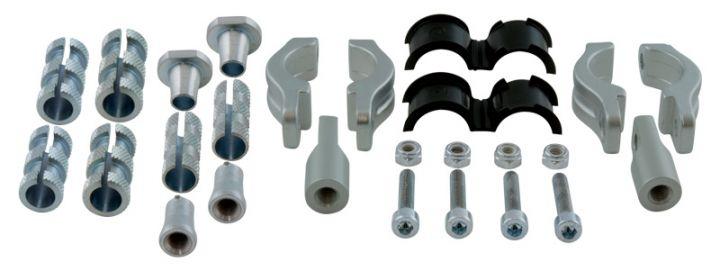 HANDGUARD FITTING KIT 22-28mm, RTECH R-KITMOUNT003 image 1