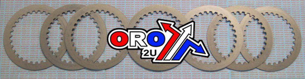 CLUTCH PLATE STEEL SET 93-18 YAMAHA 250 YZ WR 450 YZF 700 YFM image 1