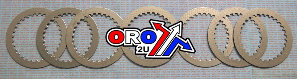 CLUTCH PLATE STEEL SET/7 YZ125, YAMAHA 93-07 YZ125, MX-03227S image 1