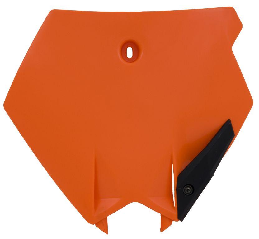 FRONT PLATE 04-12KTM SX85, RTECH R-TBKTMAR0085 image 1