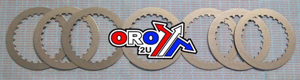 CLUTCH PLATE STEEL SET/7 CRF250, MX-03602S HONDA CRF250 04-05 image 1