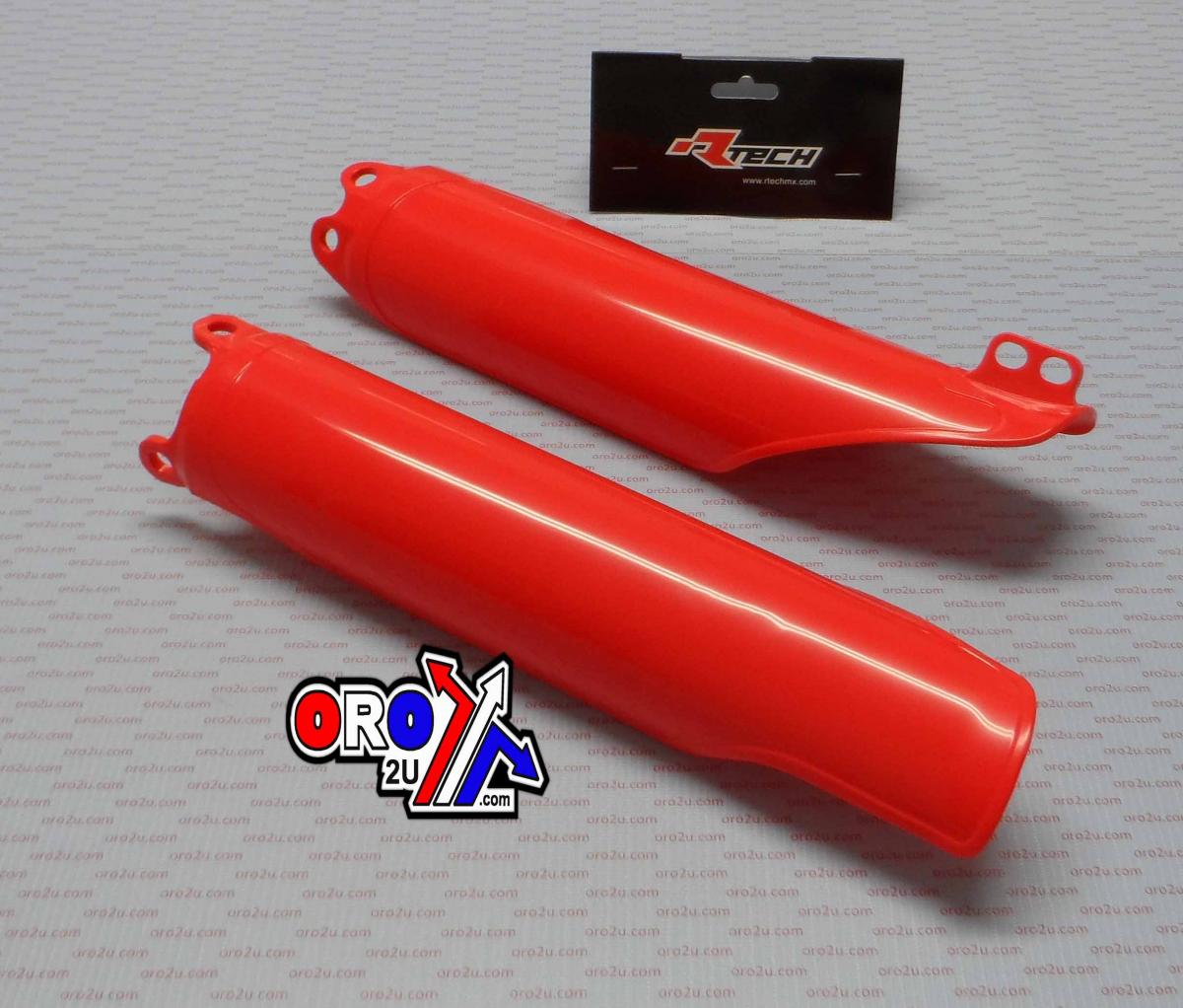 LOWER FORK GUARDS CR CRF CRFX, RTECH R-PSCR0RS0003 thumbnail 2