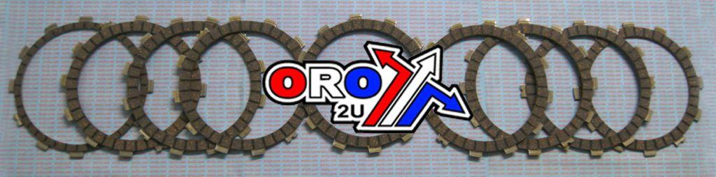 CLUTCH FRICTION PLATE SET/9 [CK2356], YAMAHA YZF WRF426 01-02 image 1