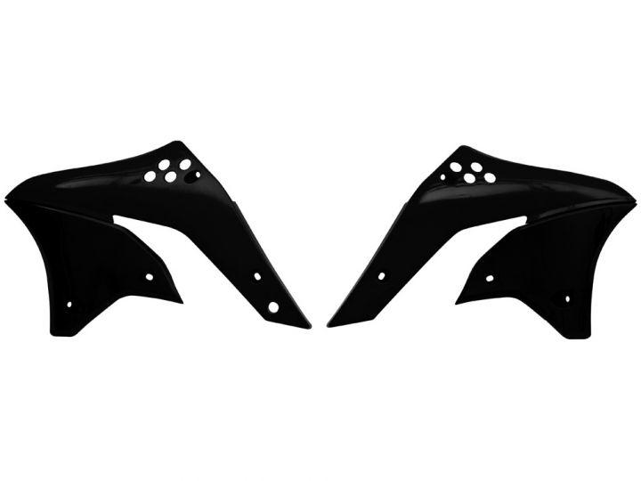 RADIATOR SCOOPS 06-08 KXF250, RTECH R-CVKXFNR0026 image 1