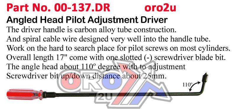 CARBURETTOR PILOT SCREW ADJUSTER thumbnail 5