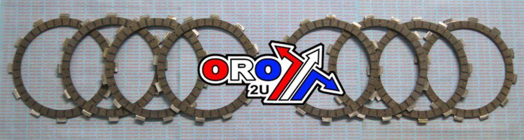 CLUTCH FRICTION PLATE SET/8 [CK3450], AT-03653C LTR450 RMZ450 image 1