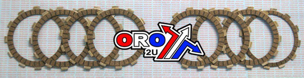 CLUTCH FRICTION PLATE SET/8 [CK1305], MX-03231C Honda CRF250R CRF X image 1