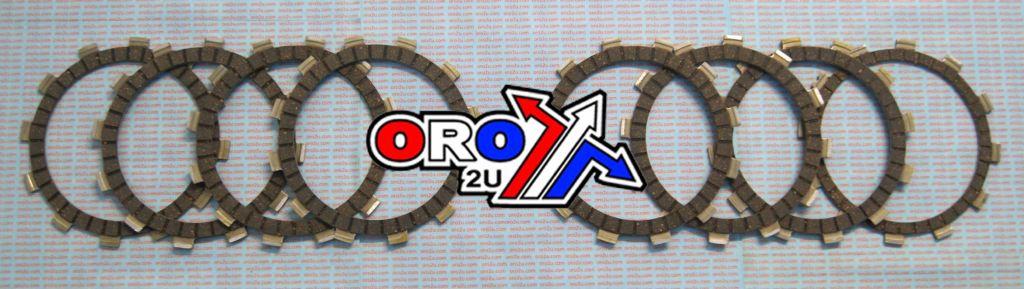 CLUTCH FRICTION PLATE SET/8 [CK2310] 98-00 YZF400 image 1