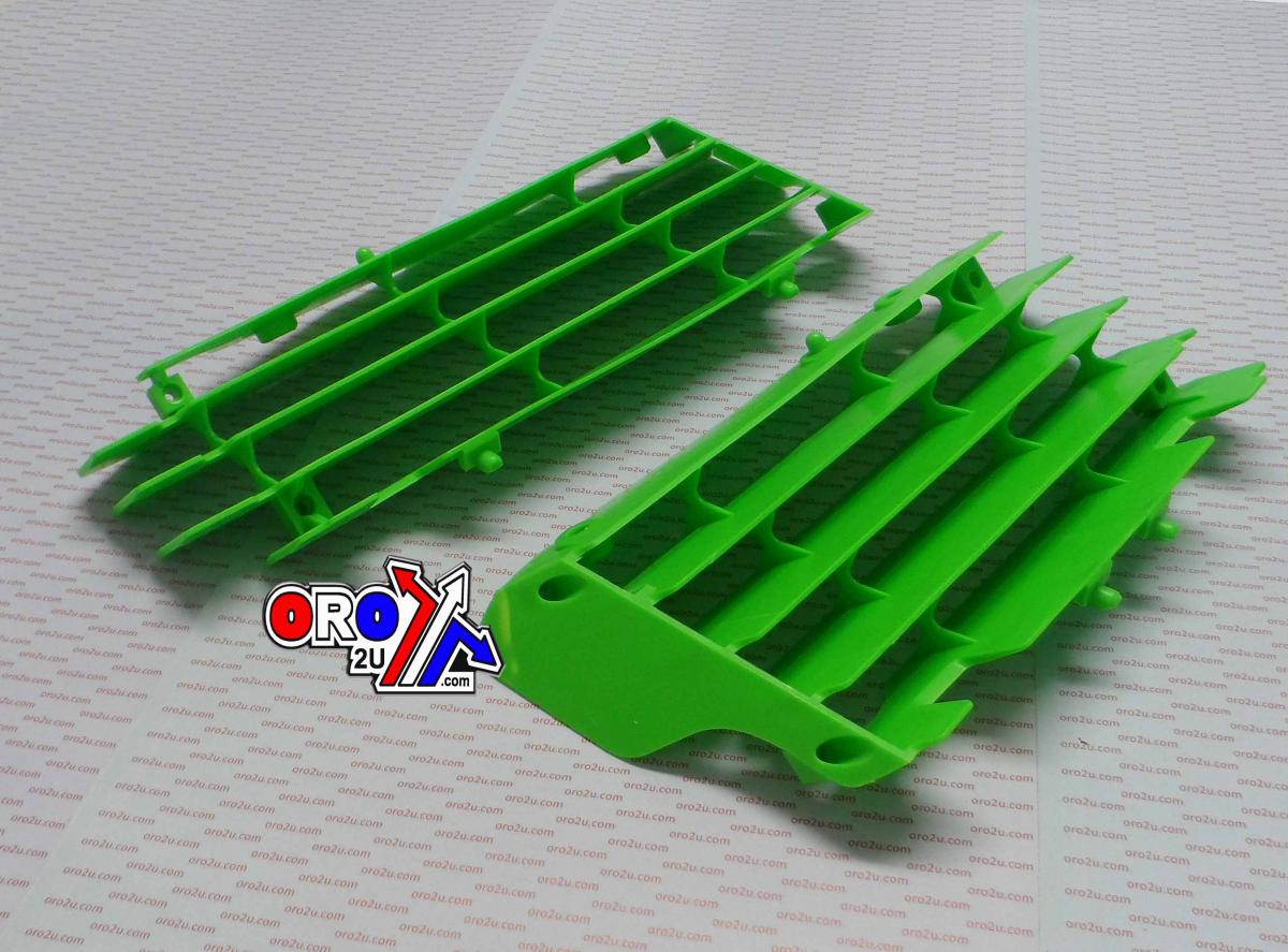 LOUVERS RAD KX450F GREEN, POLISPORT 8456000002, P8456000002 image 1