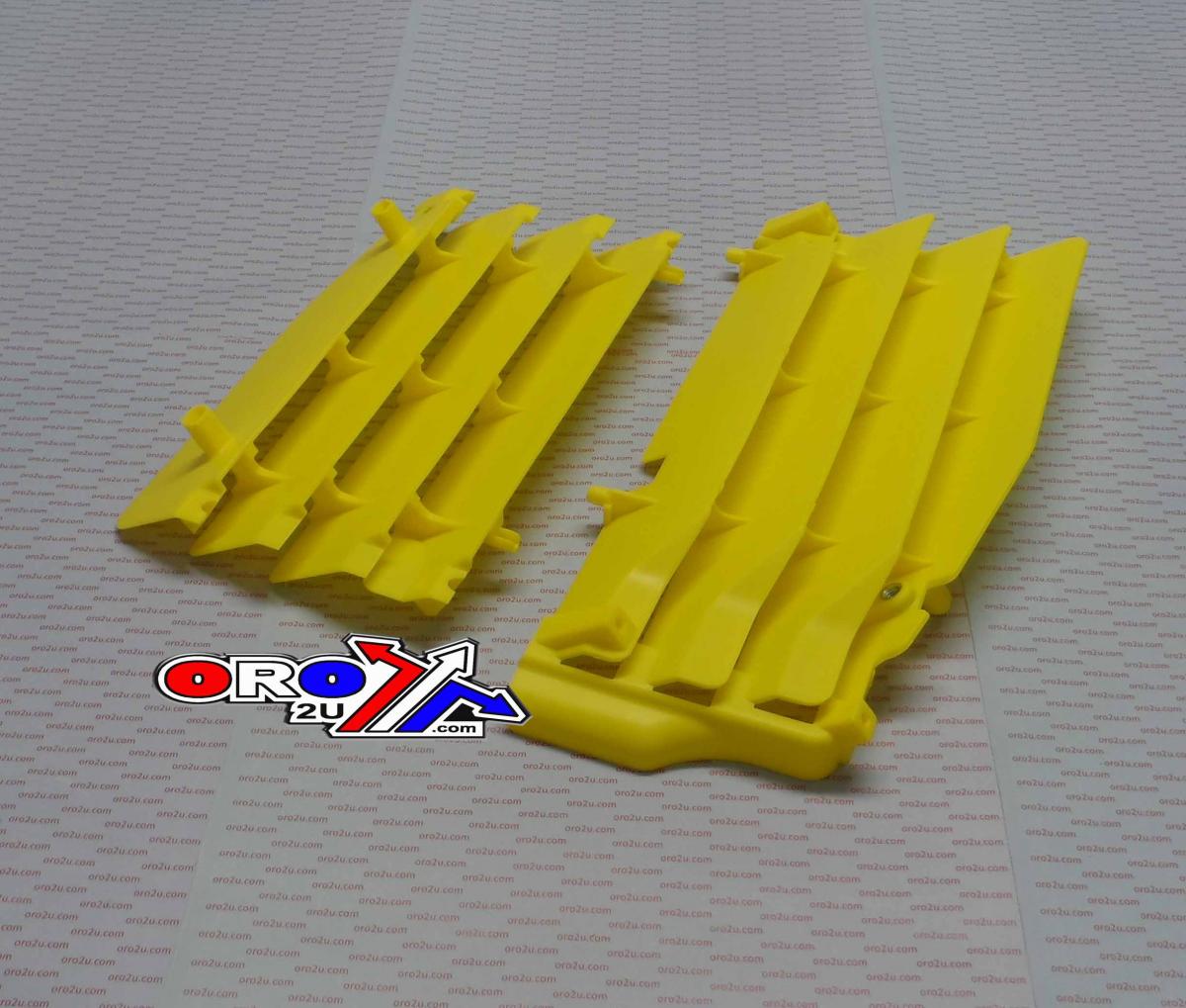 LOUVERS RAD RMZ250 YELLOW, POLISPORT 8456100002, P8456100002 image 1