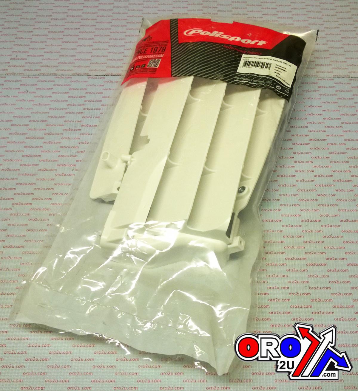 LOUVERS RAD RMZ450 WHITE, POLISPORT 8456200001, P8456200001 thumbnail 2