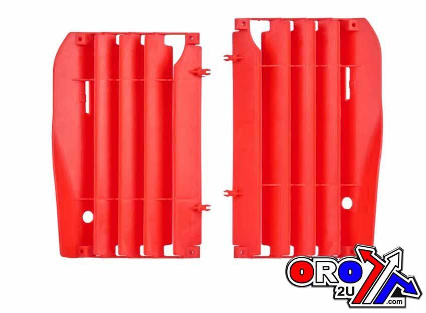 LOUVERS RAD CRF250 10-13 RED, POLISPORT 8456300002 image 1