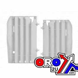 LOUVERS RAD CRF250 10-13 WHITE, POLISPORT 8456300001 image 1