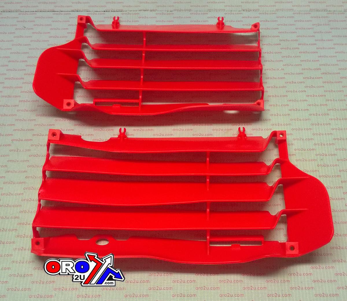 LOUVERS RAD CRF450R 15-16 RED, POLISPORT 8457400002 image 1