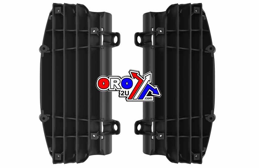 LOUVERS RAD HUSKY/KTM BLACK, POLISPORT 8457900002 image 1