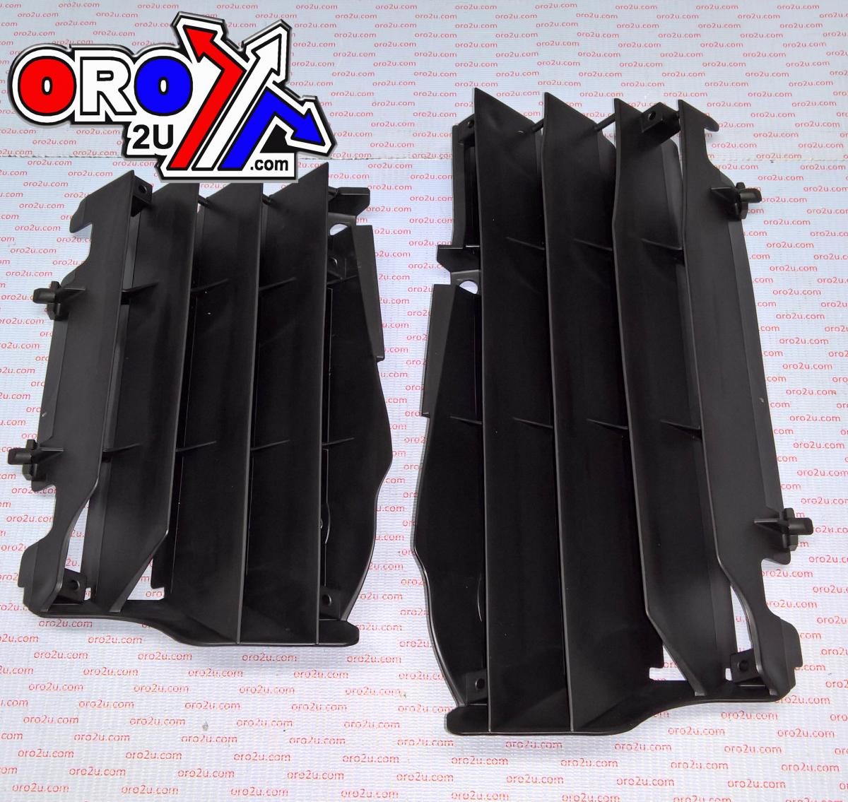LOUVERS RAD KX450F 16-22 BLK, POLISPORT 8457800001 thumbnail 2