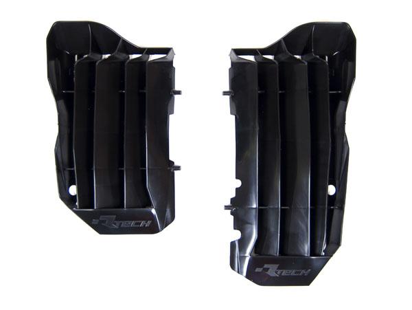 RAD LOUVERS OVERSIZE 18-19 CRF250R BLACK, RTECH R-GRCRFNR0018 image 1