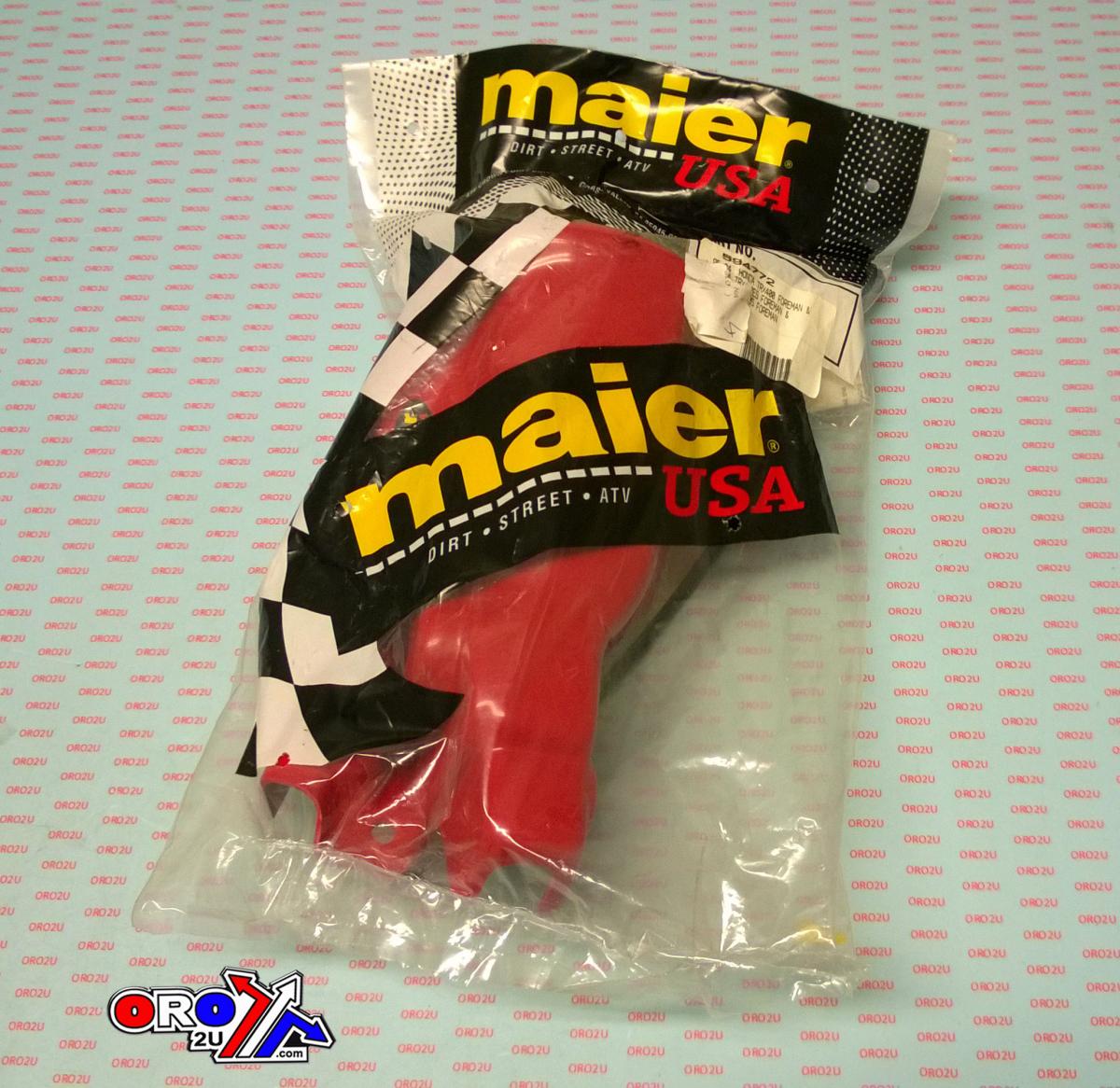 HANDGUARDS ATV HONDA RED thumbnail 2