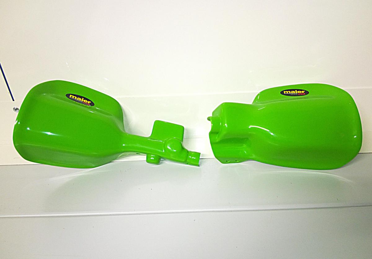 HANDGUARDS ATV GREEN image 1