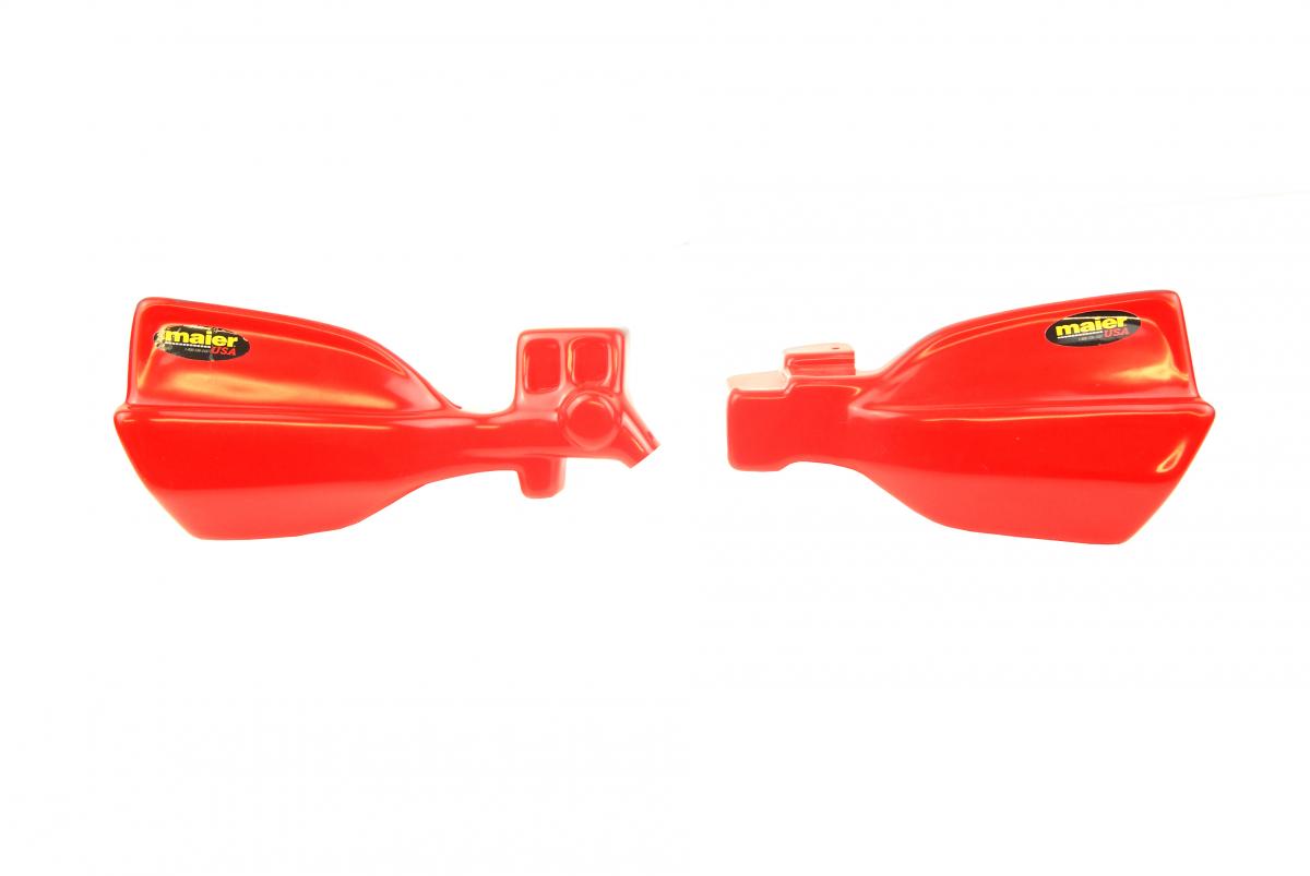 HANDGUARDS ATV HONDA RED image 1