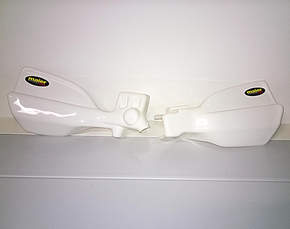 HANDGUARDS ATV HONDA WHIT image 1