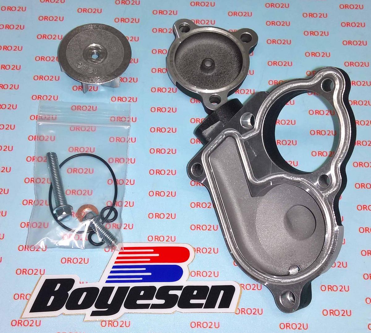 WATER PUMP COVER 04-16 KX250F, BOYESEN WPK-17B SUPERCOOLER thumbnail 2