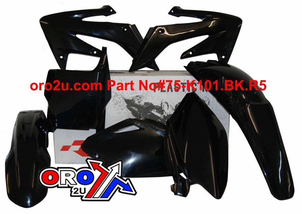 PLASTIC KIT/5 CRF250 04-05, RTECH R-KITCRF-NR0-507 thumbnail 2