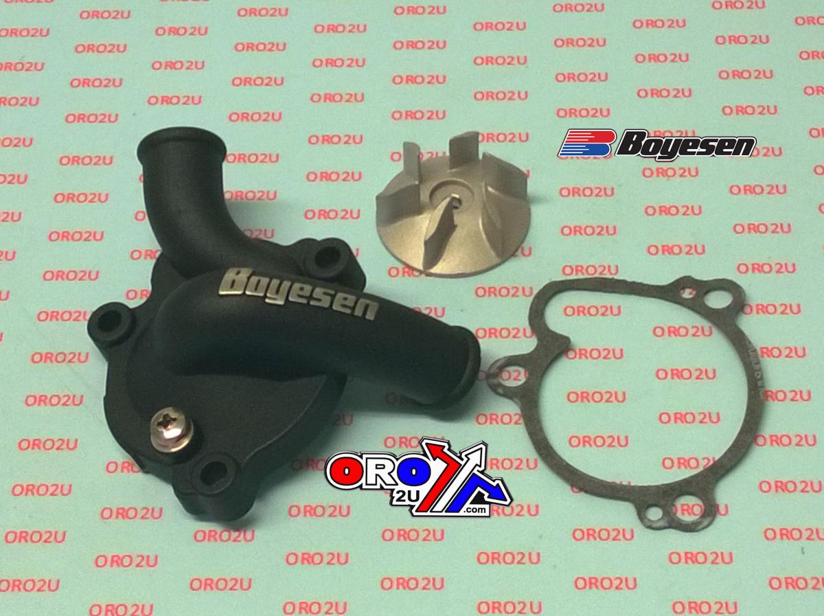 WATER PUMP COVER 94-04 KX250, SUPERCOOLER BOYESEN WPK12B thumbnail 2