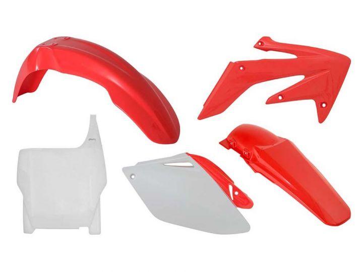 PLASTIC KIT/5 06-07 CRF250 OEM, RTECH R-KITCRF-OEM-508, OEM 06-07 image 1