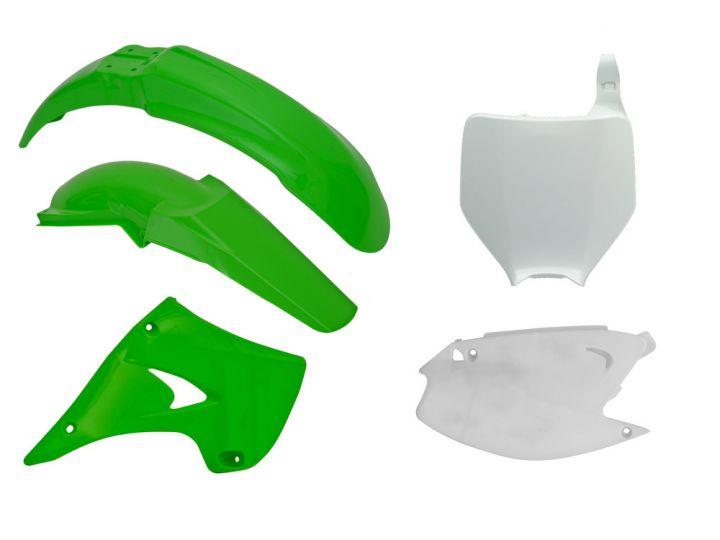 PLASTIC KIT/5 KX125/250 03-08, RTECH R-KITKX0-OEM-503 image 1