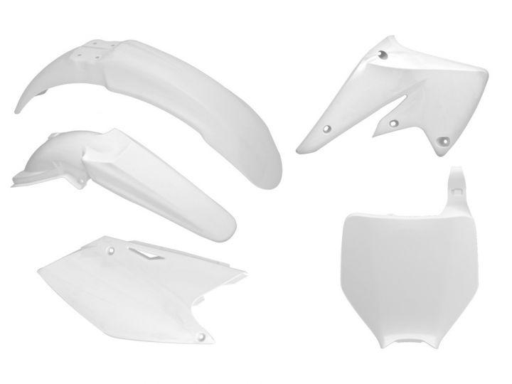 PLASTIC KIT/5 04-05 KXF250 WE, WHITE RTECH R-KITKXF-BN0-504 image 1