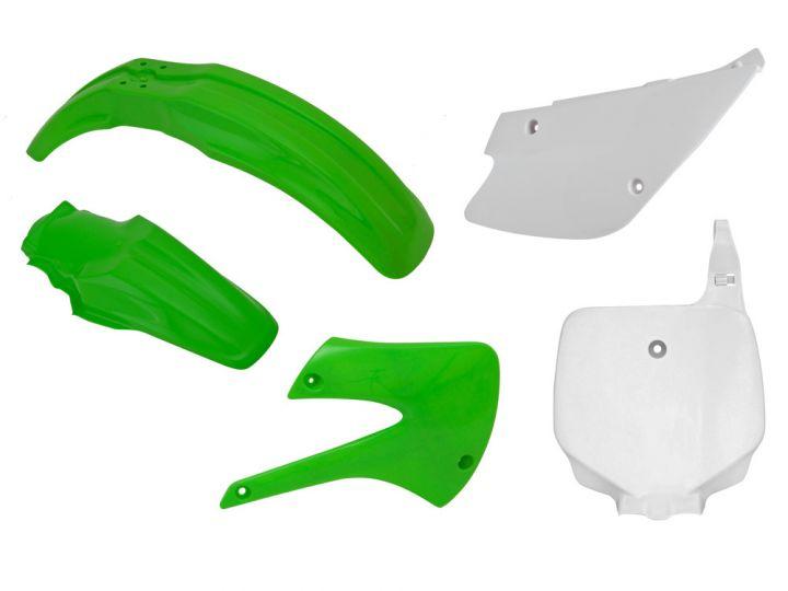 PLASTIC KIT/5 98-13 KX85 OEM, RTECH OEM R-KITKX0-OEM-507, 98-09/12-13 image 1