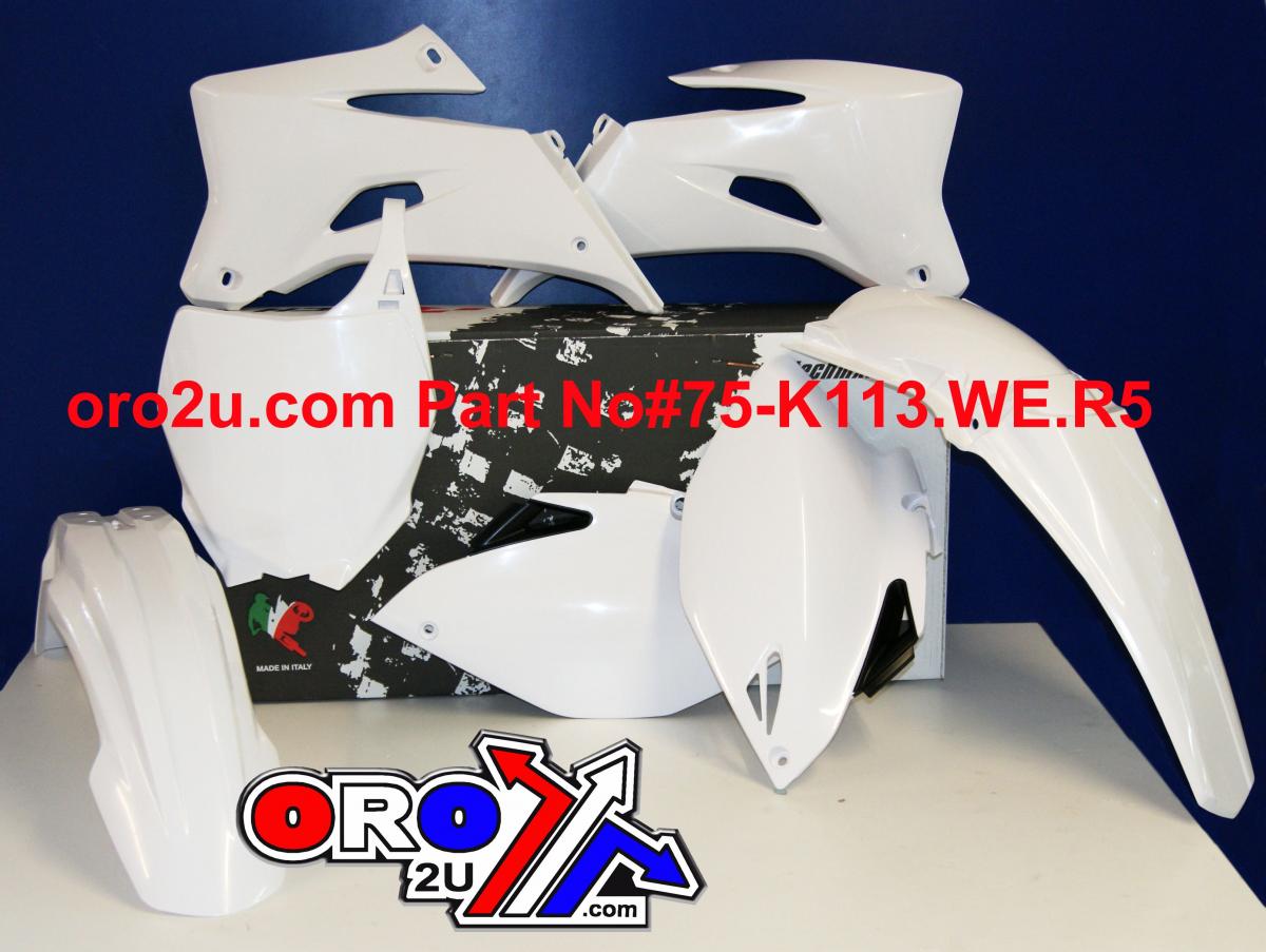 PLASTIC KIT/5 06-09 YZF WHITE, RTECH R-KITYZF-BN0-508 thumbnail 2