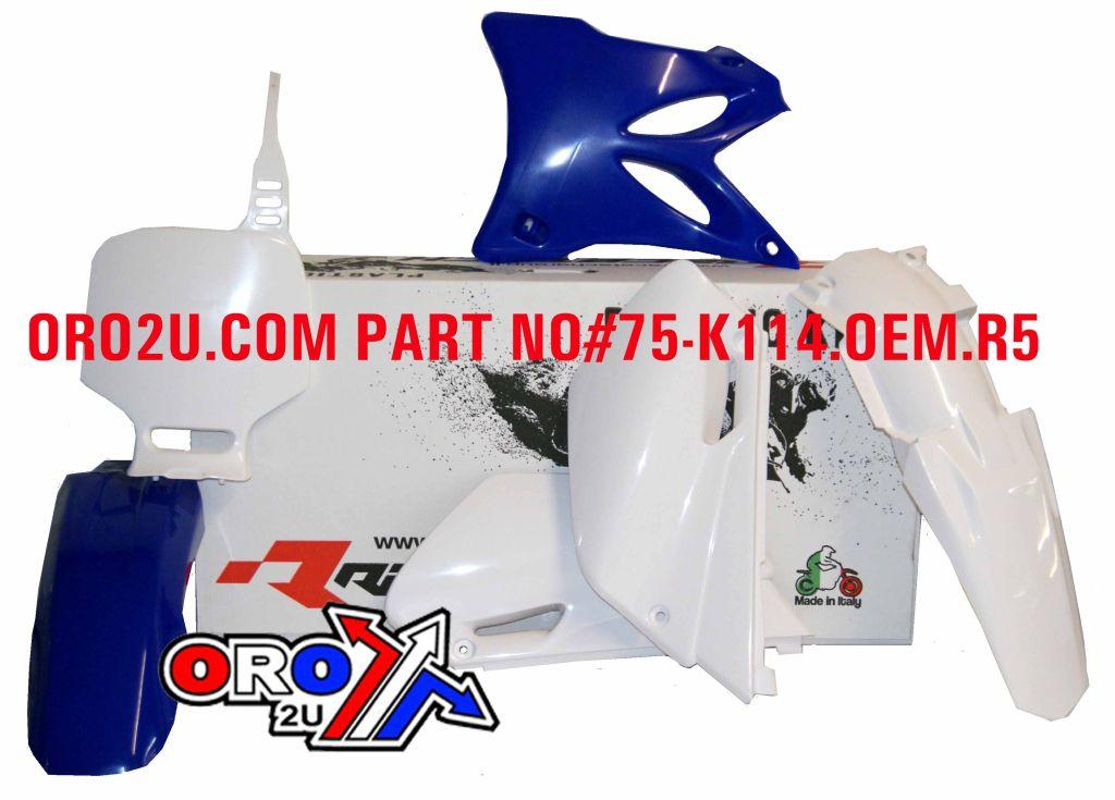 PLASTIC KIT/5 02-14 YZ85 OEM, RTECH R-KITYZ0-OEM-509 thumbnail 2