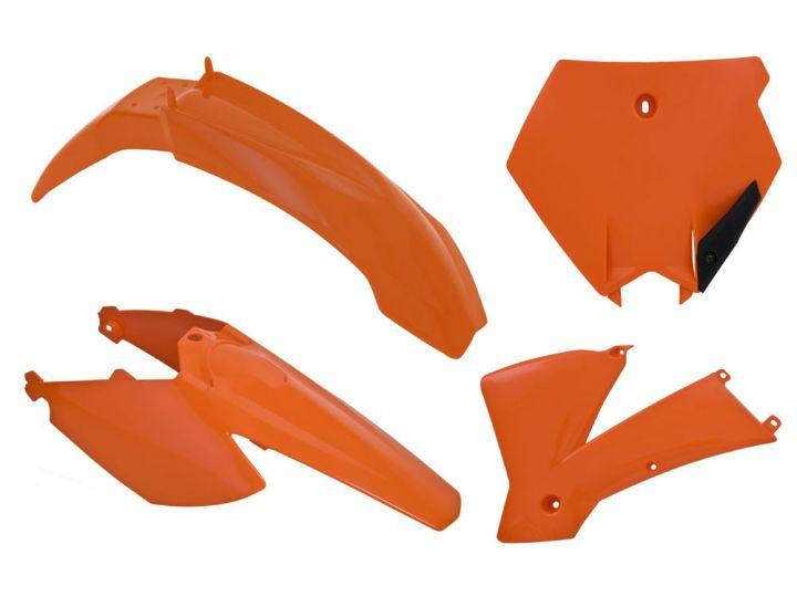 PLASTIC KIT/4 KTM85 06-12, RTECH R-KITKTM-AR0-507 image 1
