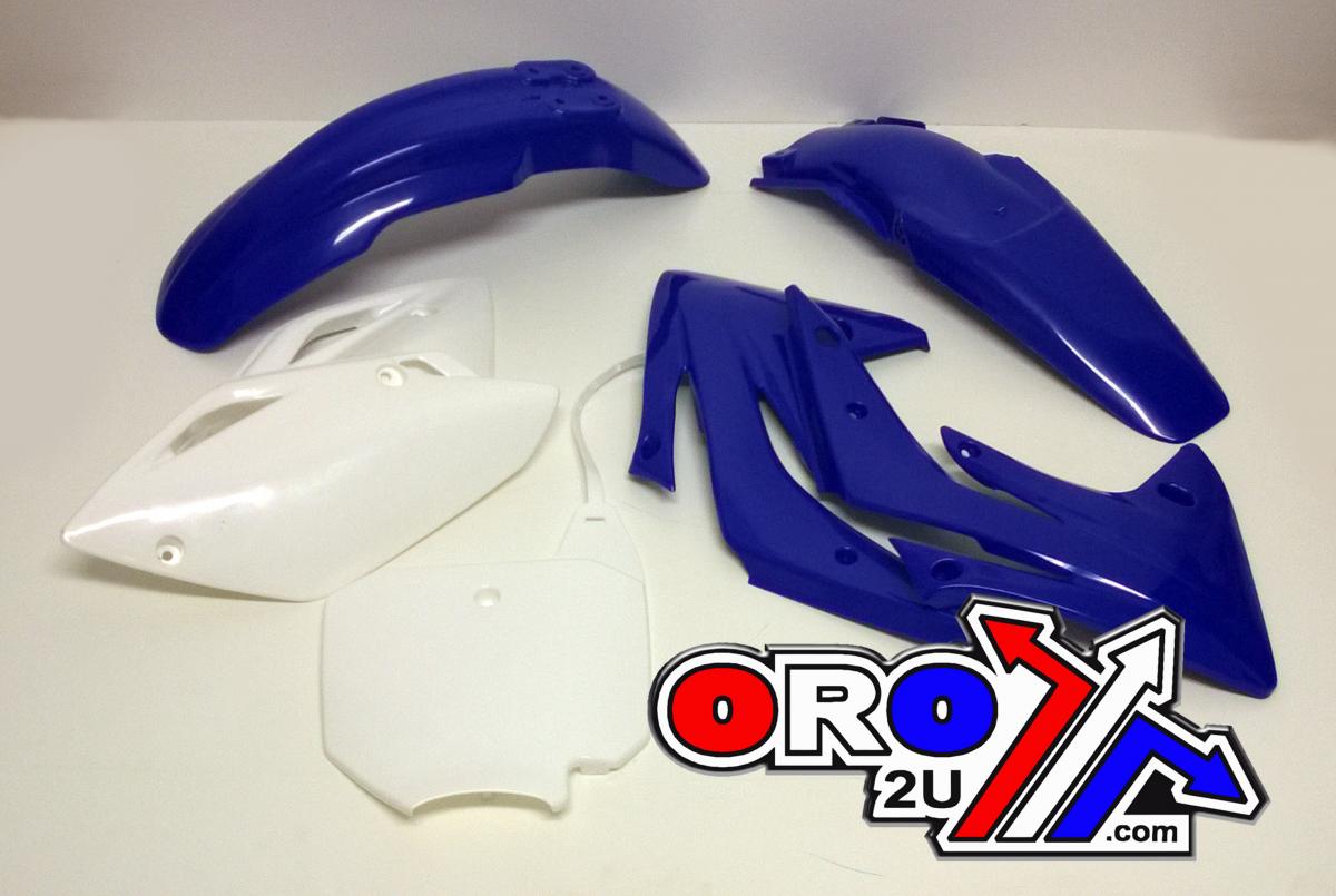 PLASTIC KIT CRF 150 R OEM BLU, WHITE & BLUE, AUTC065 image 1
