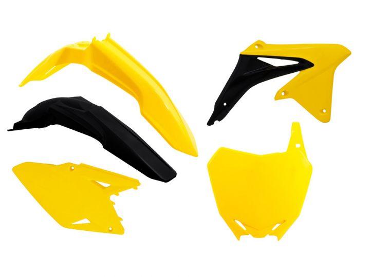 PLASTIC KIT/5 08-17 RMZ450, OEM14 RTECH R-KITRMZ-OEM-508 image 1