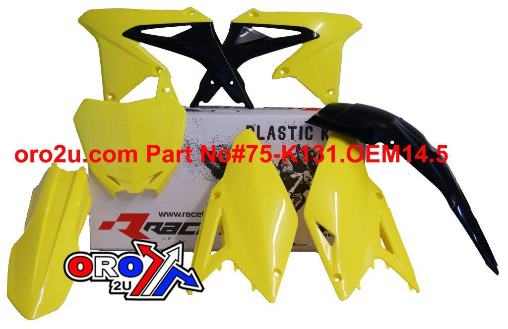 PLASTIC KIT/5 08-17 RMZ450, OEM14 RTECH R-KITRMZ-OEM-508 thumbnail 2