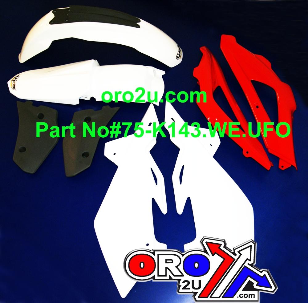 2006 CR125 HUSKY PLASTIC KIT, UFO HUKIT603-999 image 1