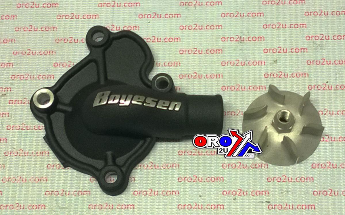 WATER PUMP COVER 10-17 CRF250R, SUPERCOOLER BOYESEN WPK-07AB, BLACK thumbnail 2