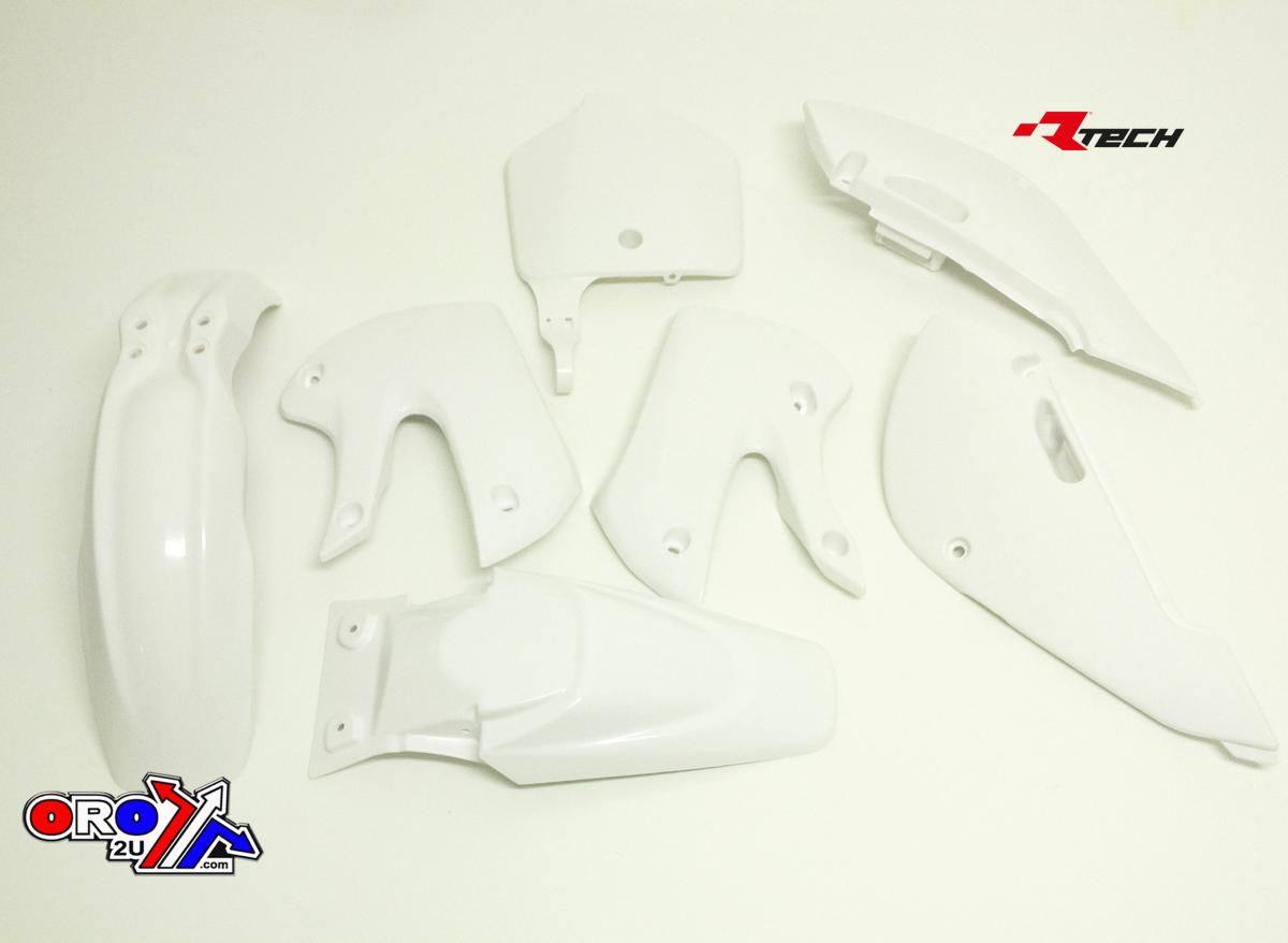 PLASTIC KIT/5 KX65 01-25 WHITE, RTECH R-KITKX0-BN0-508 thumbnail 2